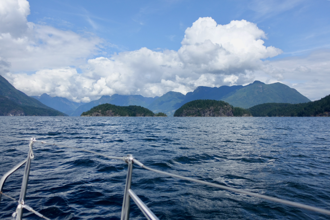 The view from the boat