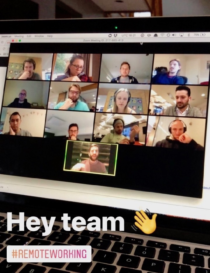 remote team