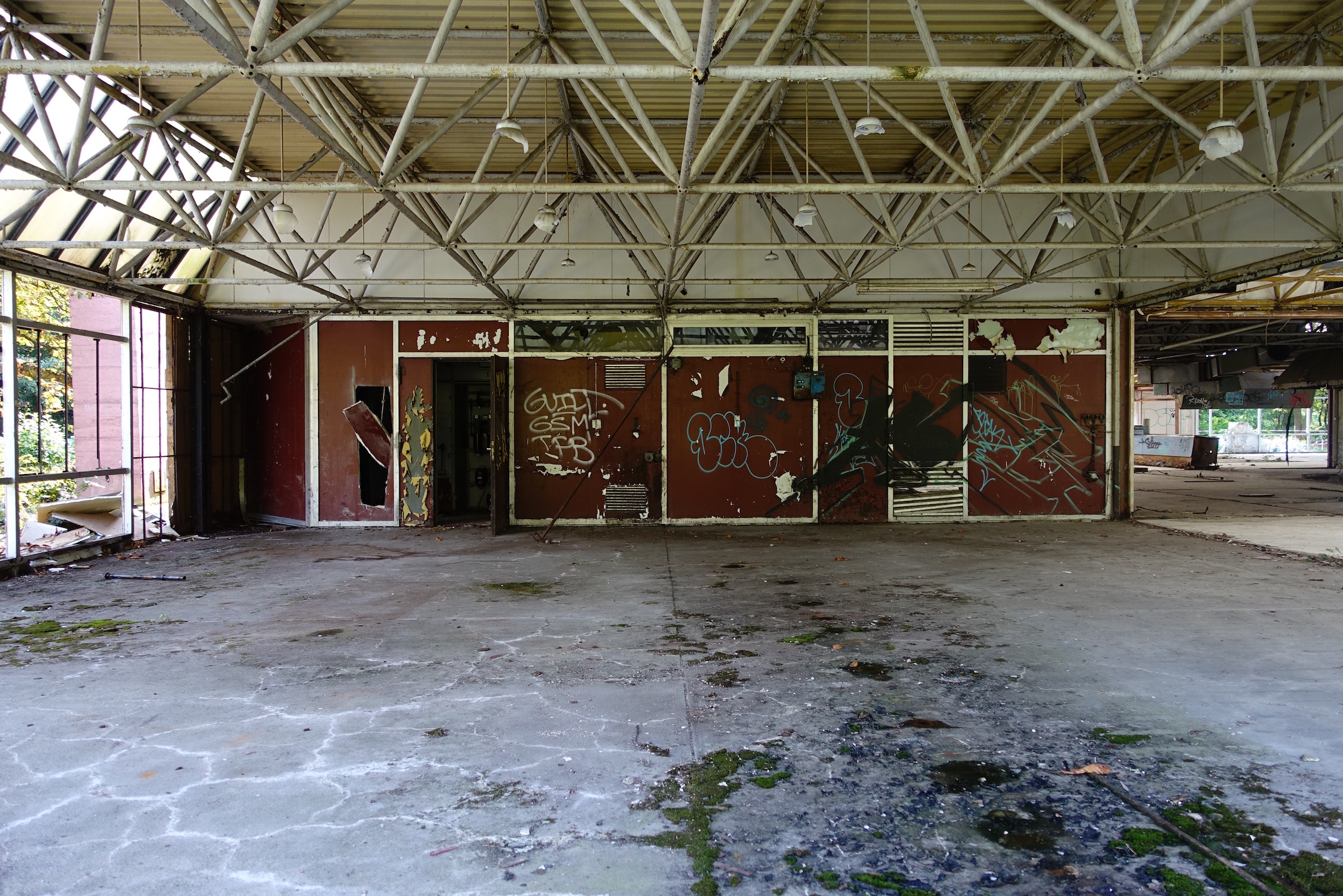 The abandoned bumper car