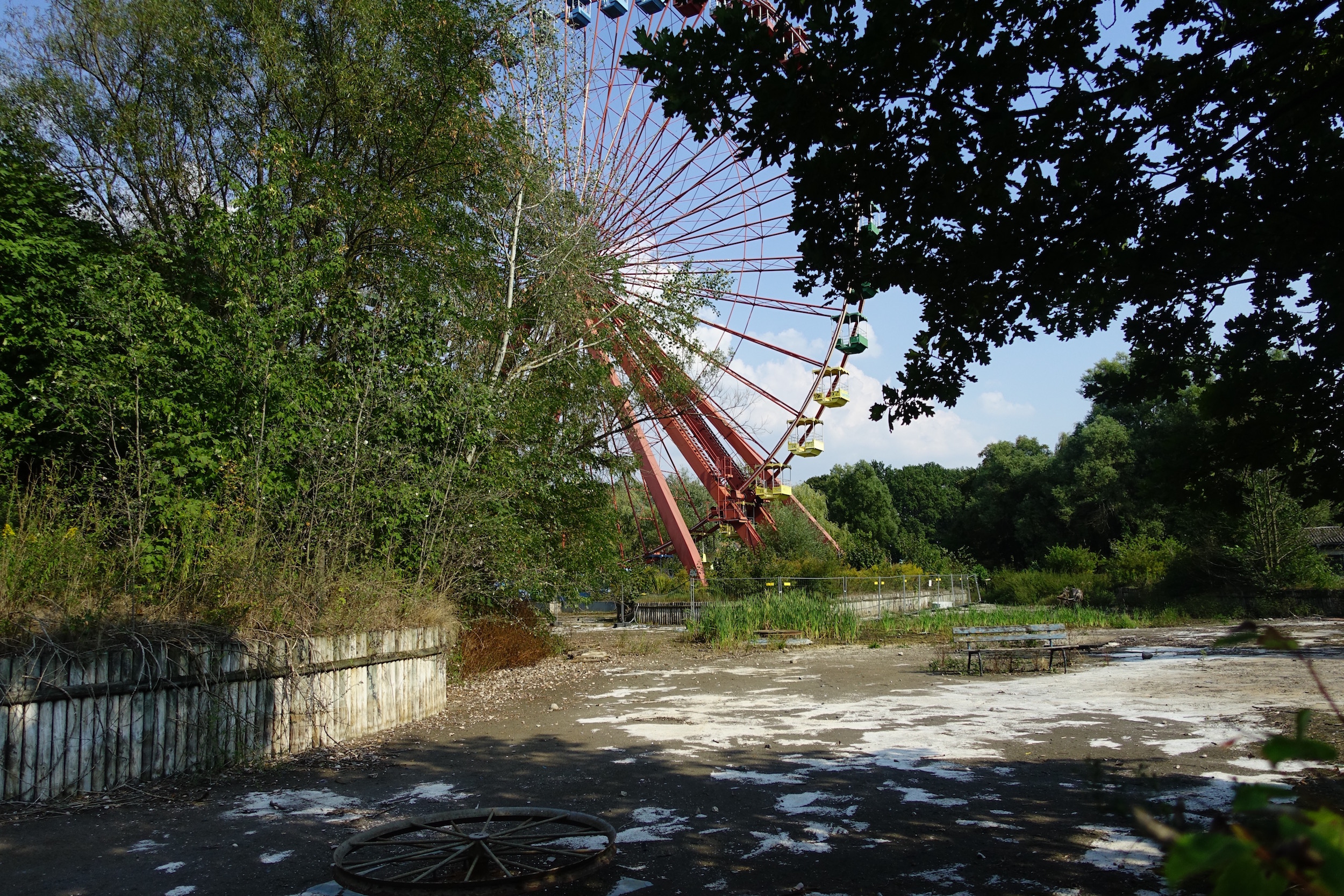 The abandoned ferris wheel