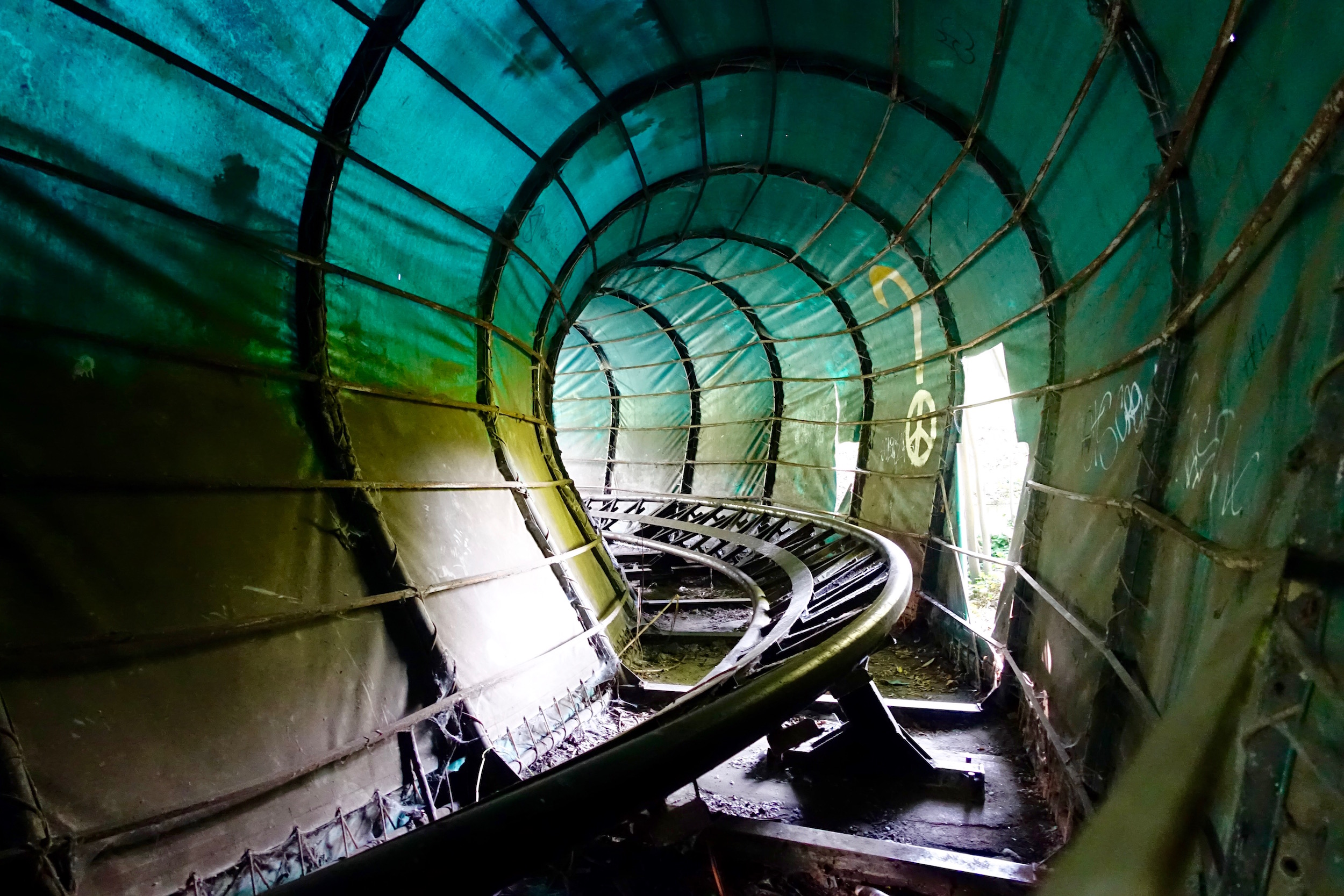 The abandoned rollercoaster