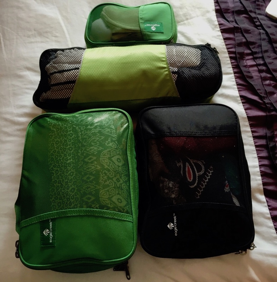 packing cubes